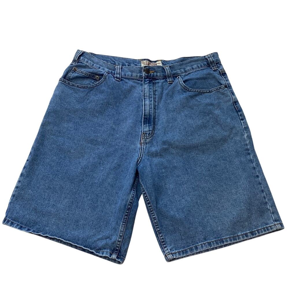 Vintage Big Mac Workwear Denim Jorts Medium Wash Size 36 Skater Grunge